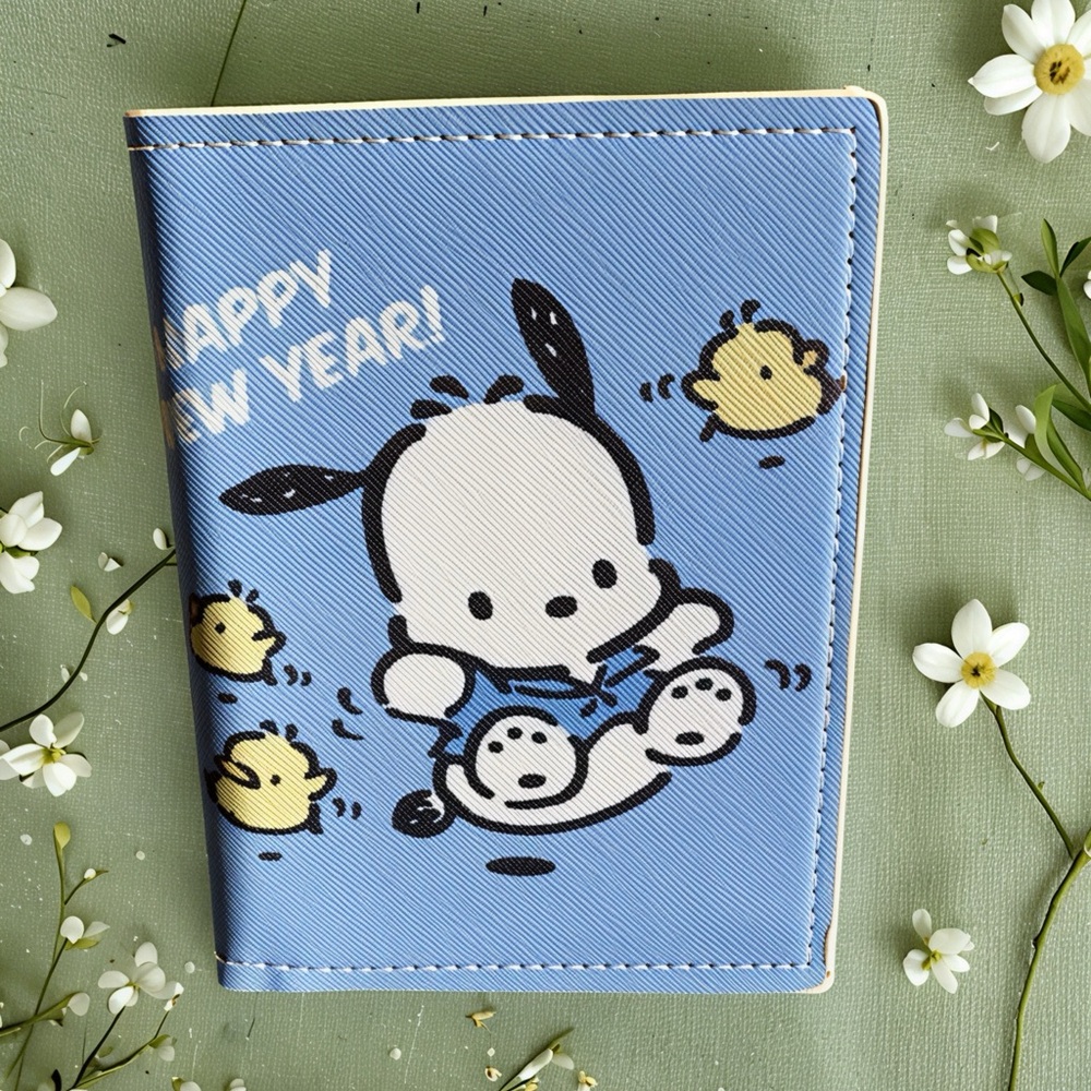 Pochacco Happy New Year Passport Wallet